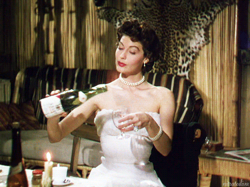 Ava Gardner in Mogambo (1953).